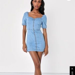 SOLD Lulus Jean Dress!